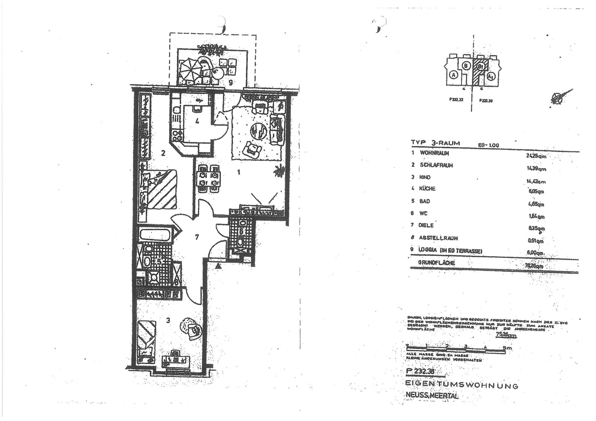 Meertal 36 Neuss Grundriss